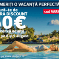 🇪🇺 Vacanță last minute cu extra reducere – 50 € discount cu codul VARA2025! ✈️🌴