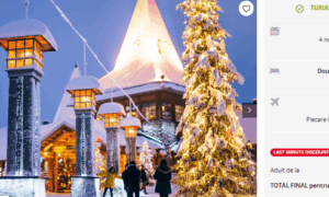 ❄️ 🎅 Charter Laponia Rovaniemi: Vacanța de poveste în ținutul lui Moș Crăciun