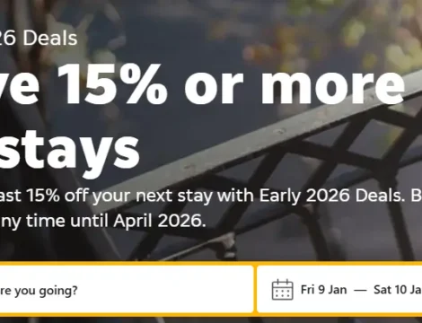 🟢 Booking lansează Early 2026 Deals