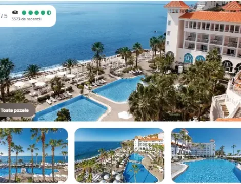 🇵🇹 Vacanță în Portugalia, Madeira, Santa Cruz last minute, zbor inclus + 7 nopți All Inclusive, de la 1.367 € / persoană ✈️🌊